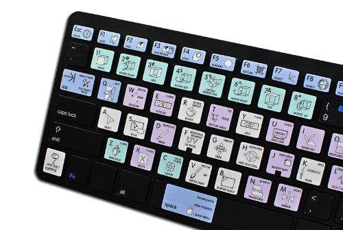4Keyboard BLENDER GALAXY SERIES NEW KEYBOARD LABELS SHORTCUTS ARE COMPATIBLE WITH APPLE