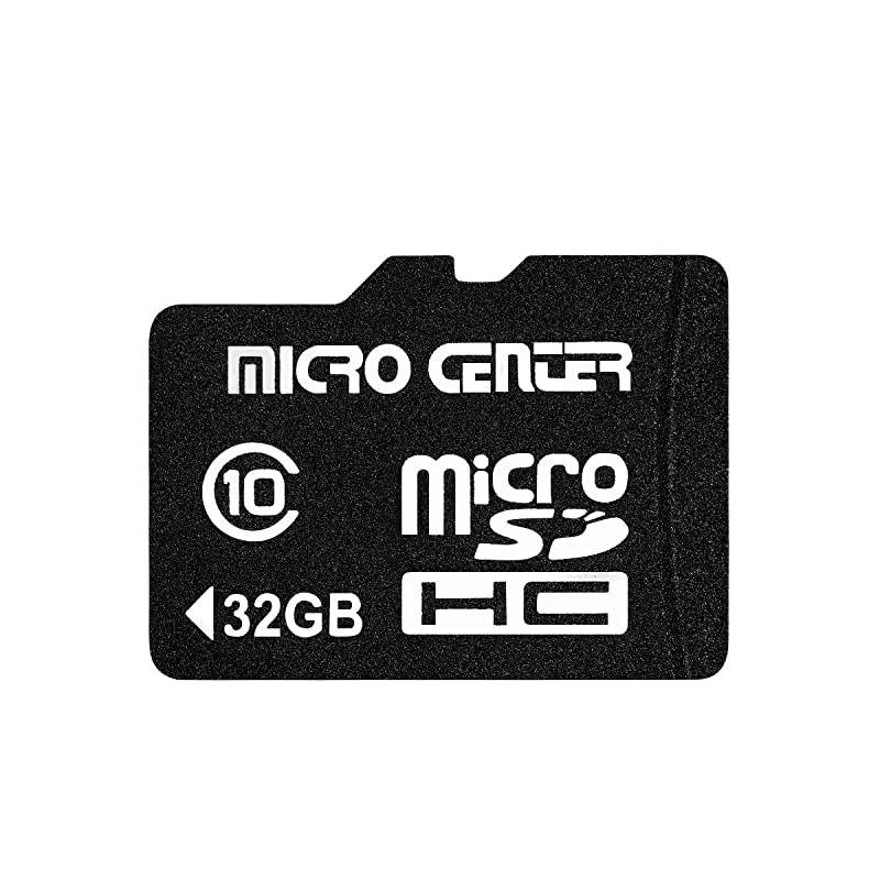 Center 32GB SD Card Class 10 SDHC Flash Memory Card with SD Card Adapter