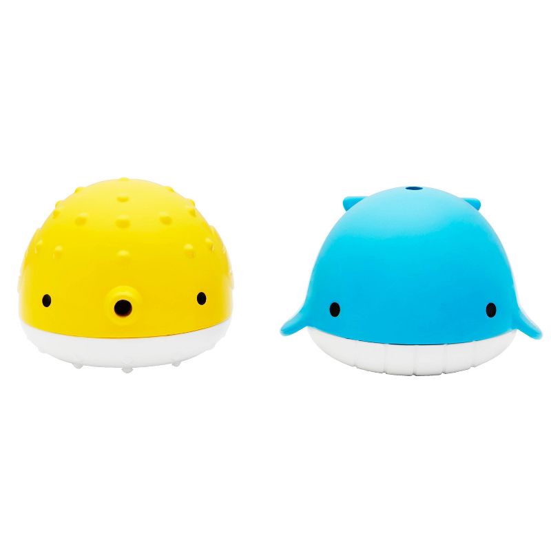 Munchkin Color Buddies Moisturizing Bath Water Color Tablets and Toy Dispenser - 20 Tablets and 2 Toy Dispensers