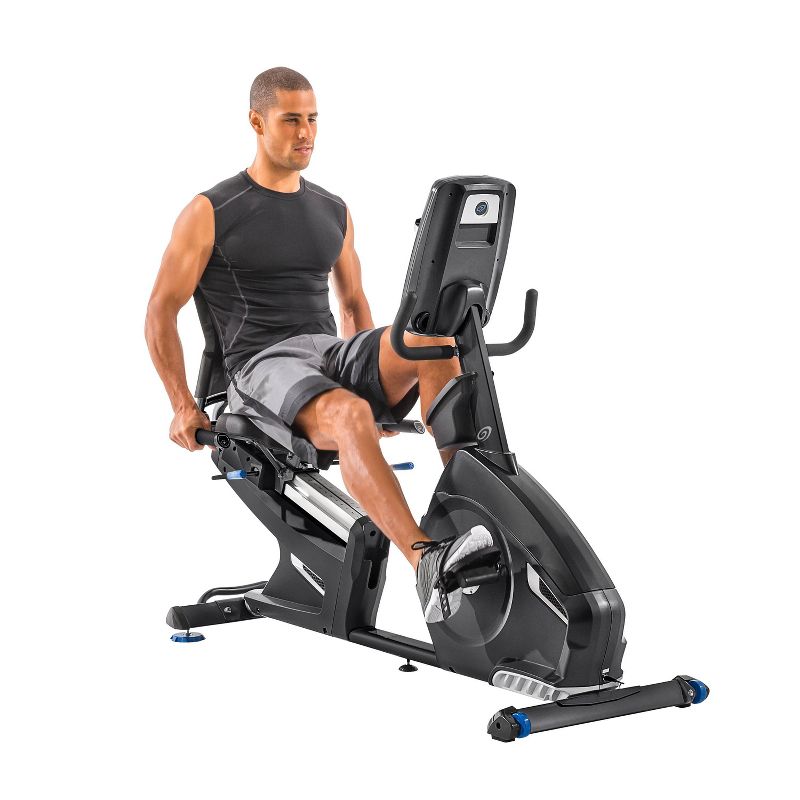 Nautilus R618 Recumbent Exercise Bike - Black