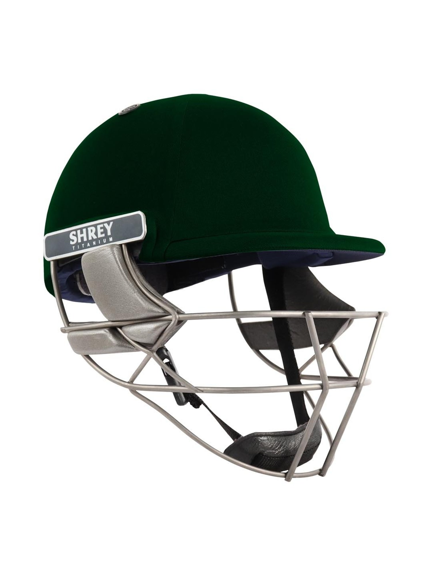 Shrey Green Pro Guard Air Titanium Cricket Helmet (L)