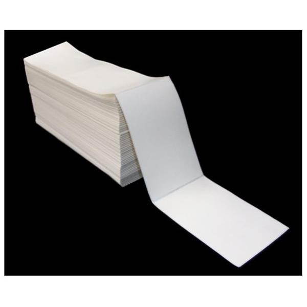 Oncore Power Systems, Inc. DT400600-FF 4 X 6 DT PAPER LABEL, PERF, FAN FOLDED, 2,500/STK, 2 STK/CTN