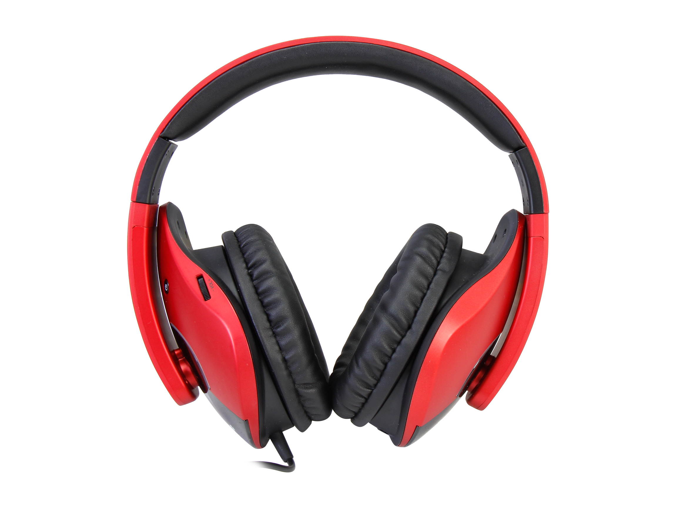 Oblanc SHELL210 Dual Driver Speaker Headset, 2.1 Listening Experience for Gamers, Red