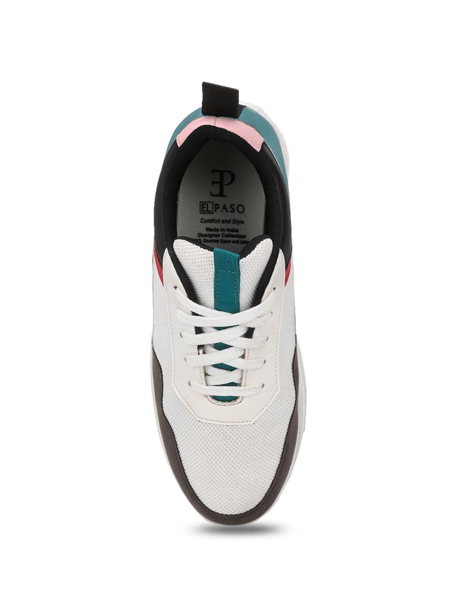 El Paso Women's White Sneakers
