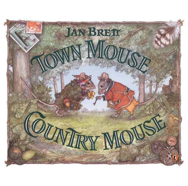 Town Mouse, Country Mouse - by  Jan Brett (Paperback)