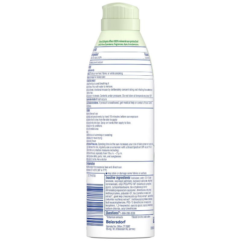 Coppertone Pure & Simple Sunscreen Spray - SPF 50 - 5oz