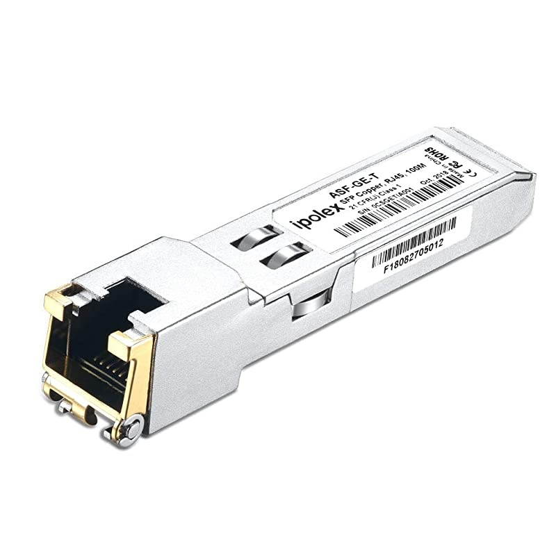 for Juniper QFX SFP 1GE T 1000Base T SFP Gigabit SFP RJ45 Copper Transceiver CAT5e cable 100 Meter