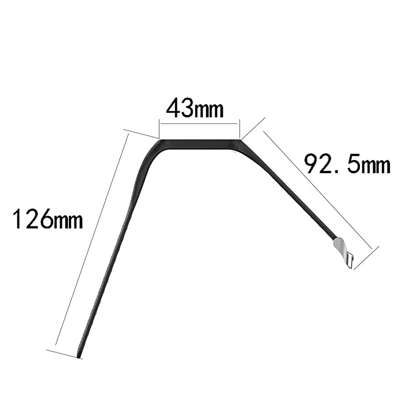 Replacement Silicone Wrist Band Strap for Tomtom Runner 3 Tomtom Runner 2 Tomtom AdventurerTomtom Golfer 2 Tomtom SparkTomtom Spark 3 Silicone Black