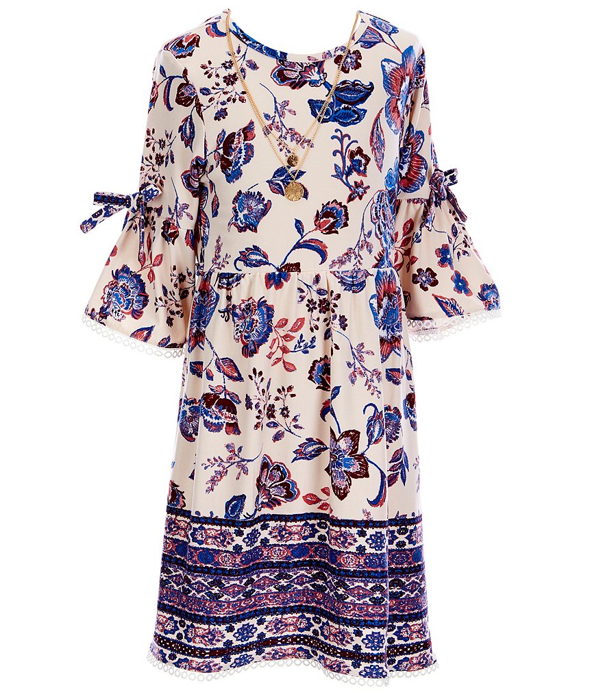 Polo Ralph Lauren Big Girls 7-16 Ombre Large Pony T-Shirt Dress