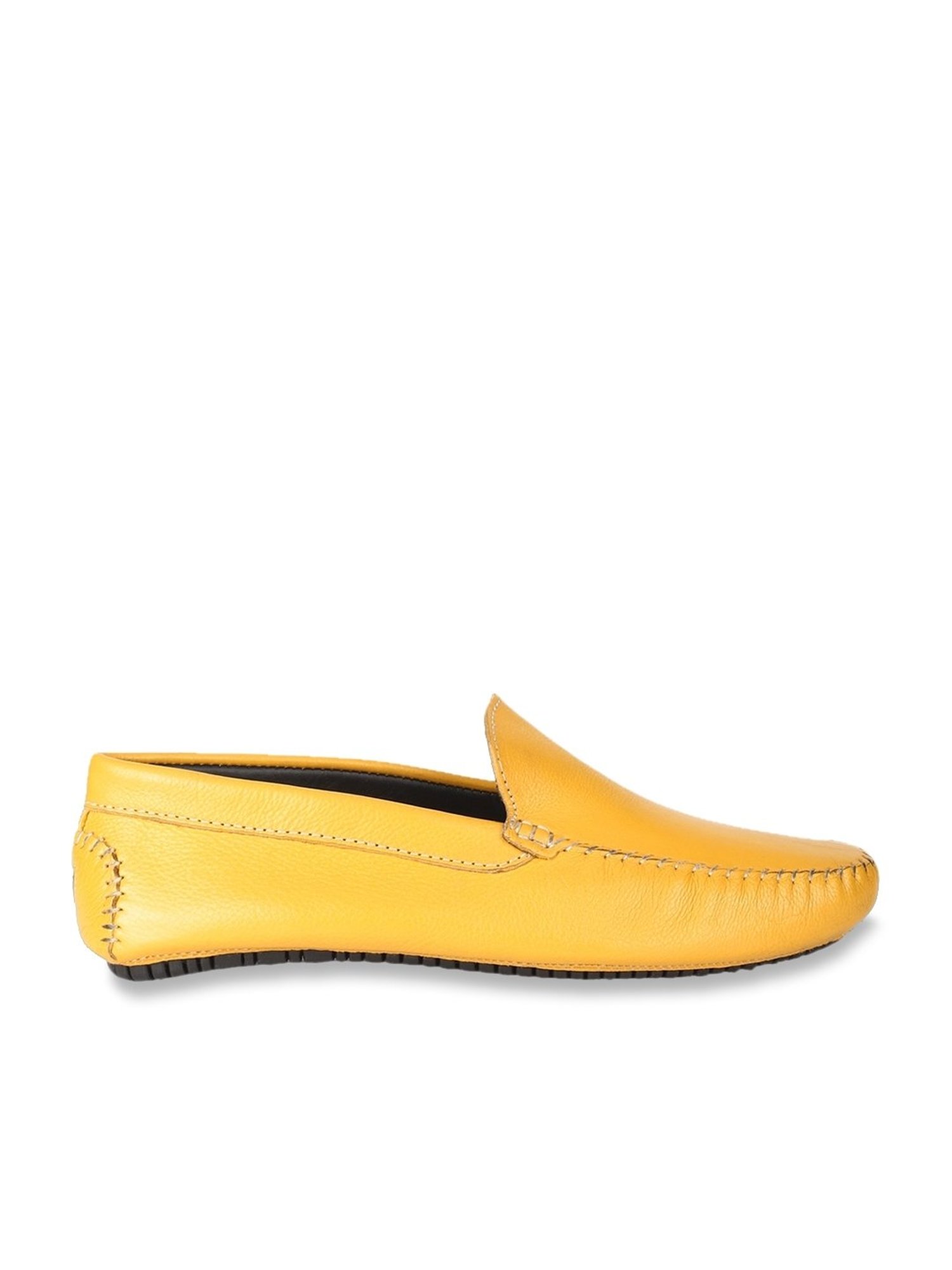 Yoho Men's Anti Pain Archflex Yellow Loafers