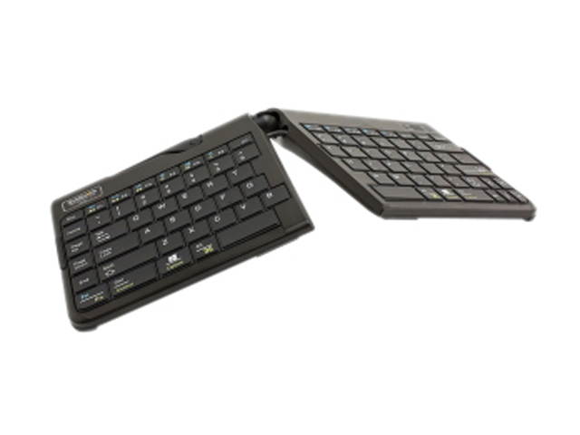 Goldtouch Go!2 Mobile Keyboard - PC & Mac - USB Black Keyboard