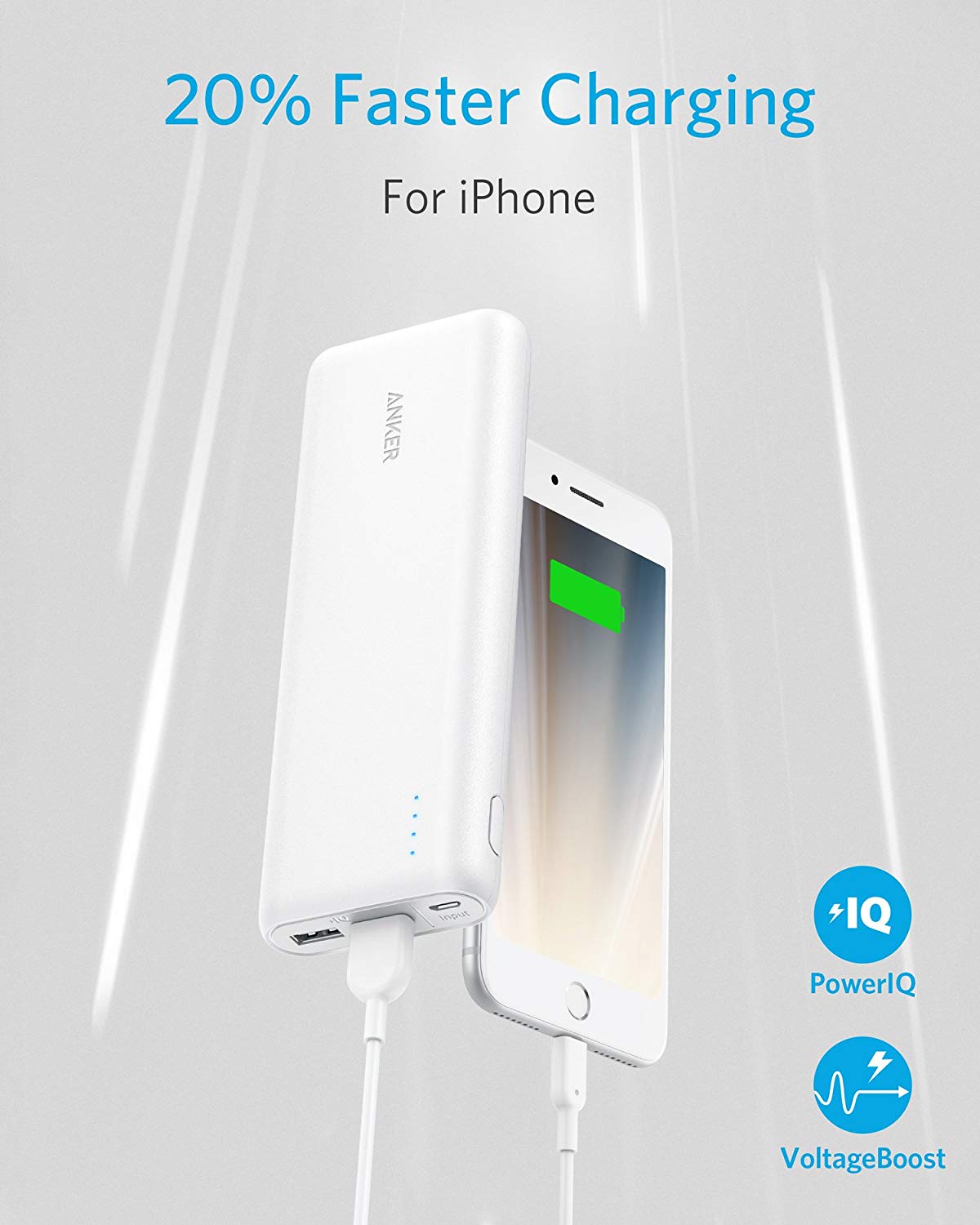 2600mAh Power Bank Portable External Battery Charger for iPhone 4S 5 5S