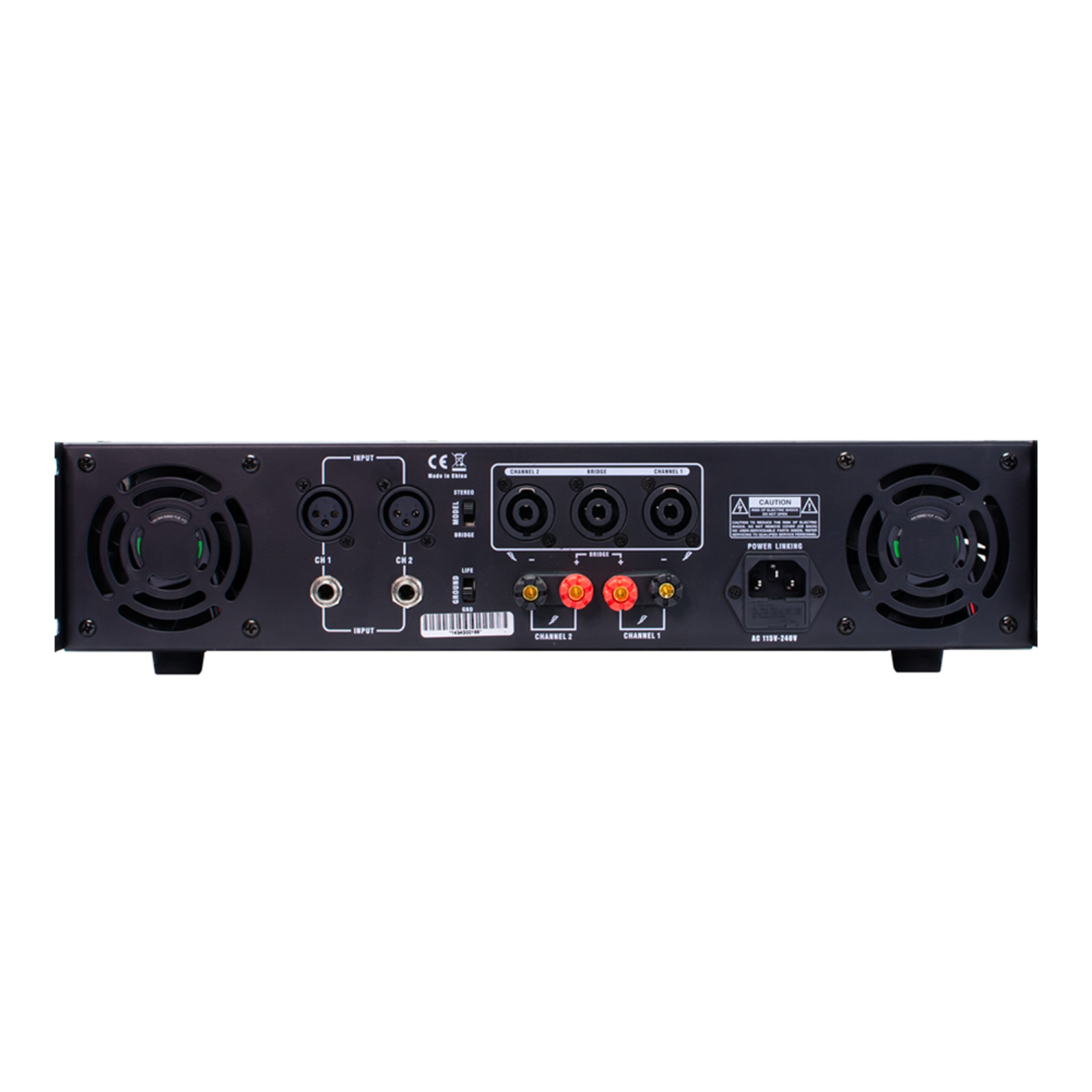 Gemini XGA-2000 Professional Power Amplifier, 2000 Watt Instant Peak Power