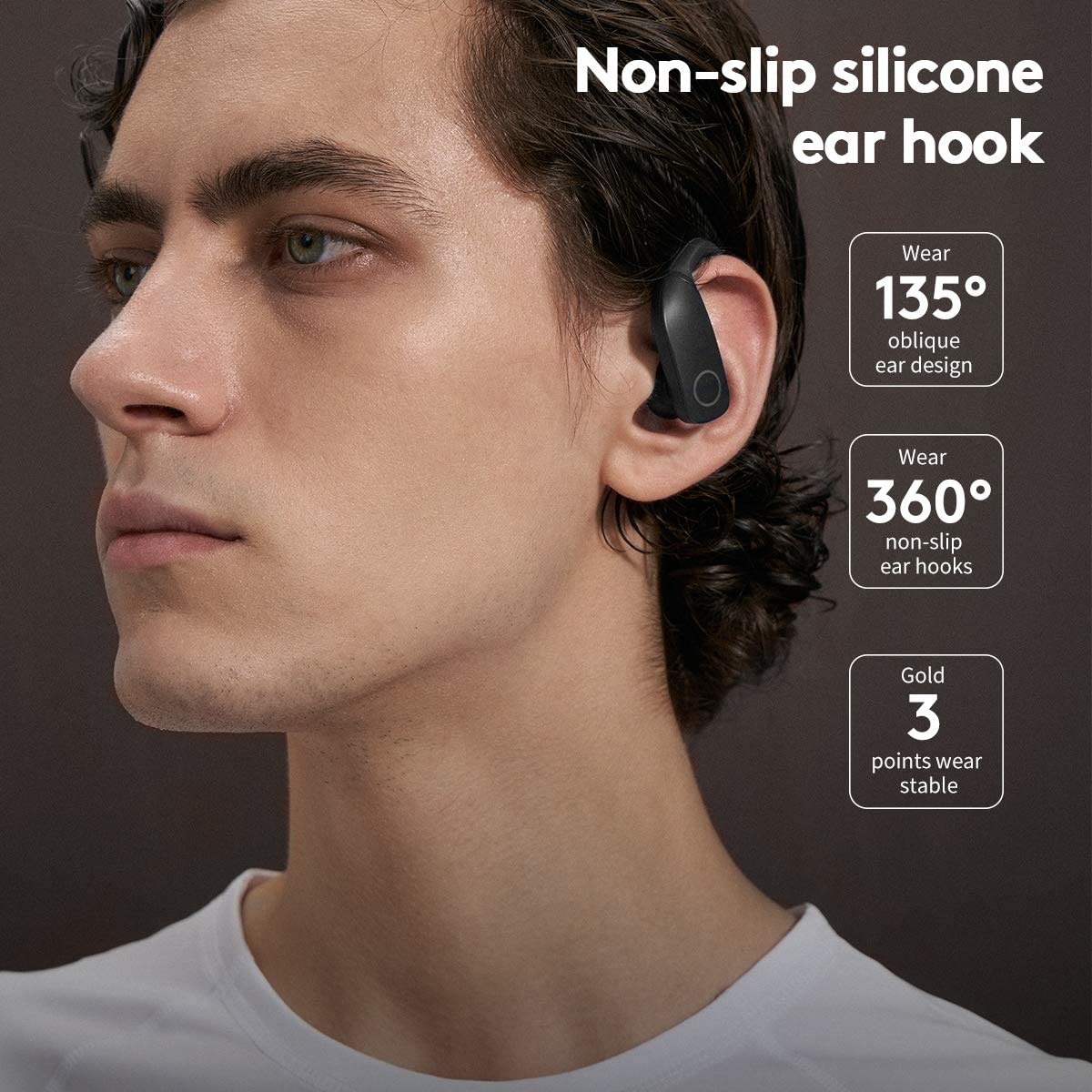 Fashion Wireless Earbuds,Bluetooth 5.0 in-Ear Headset with Mic,Noise Cancelling TWS Earphone with Charging Case,Touch Control Stereo Bass Headphones for Sports and Music