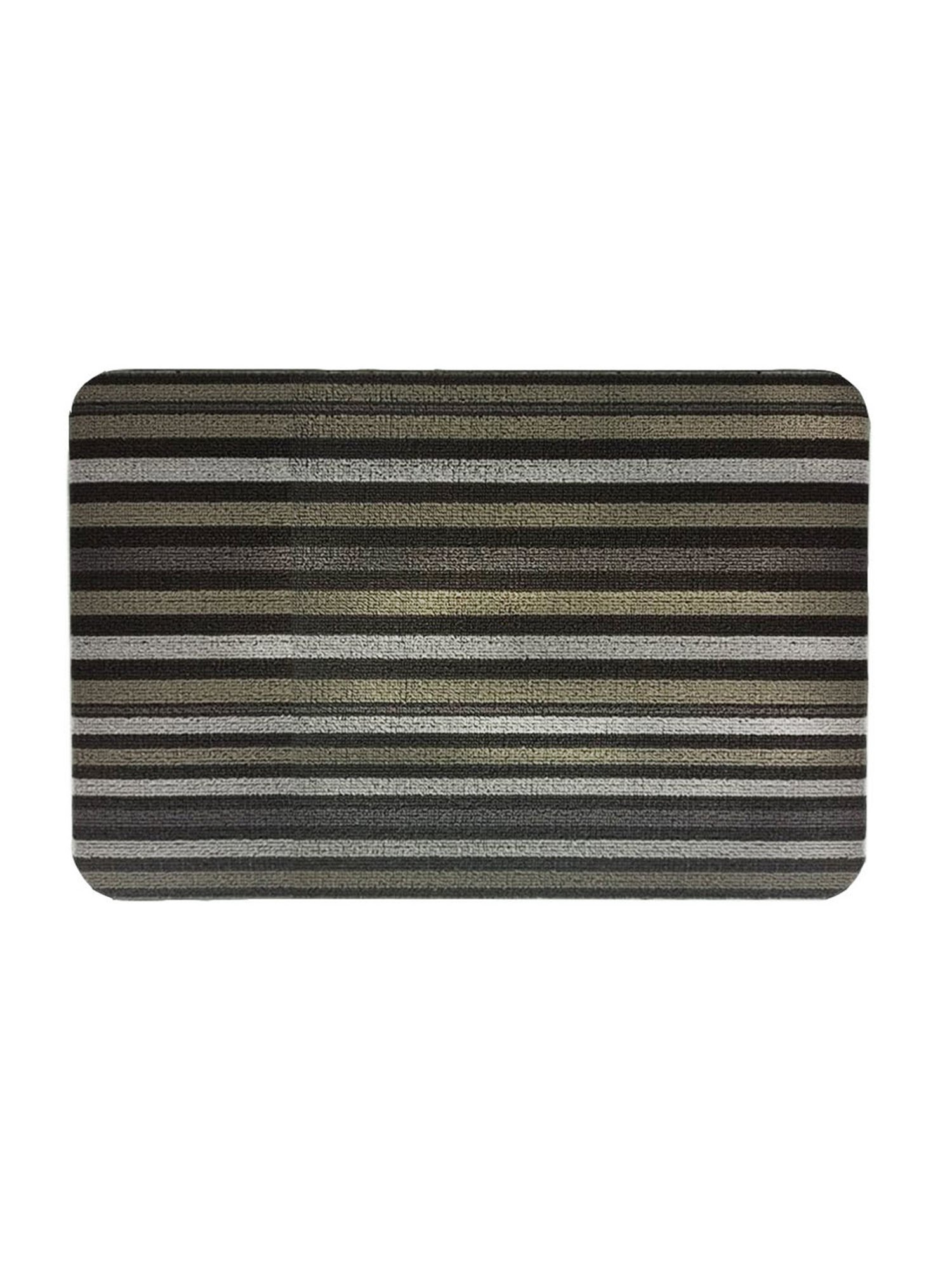 Freelance Black PVC Set of 1 Door Mats