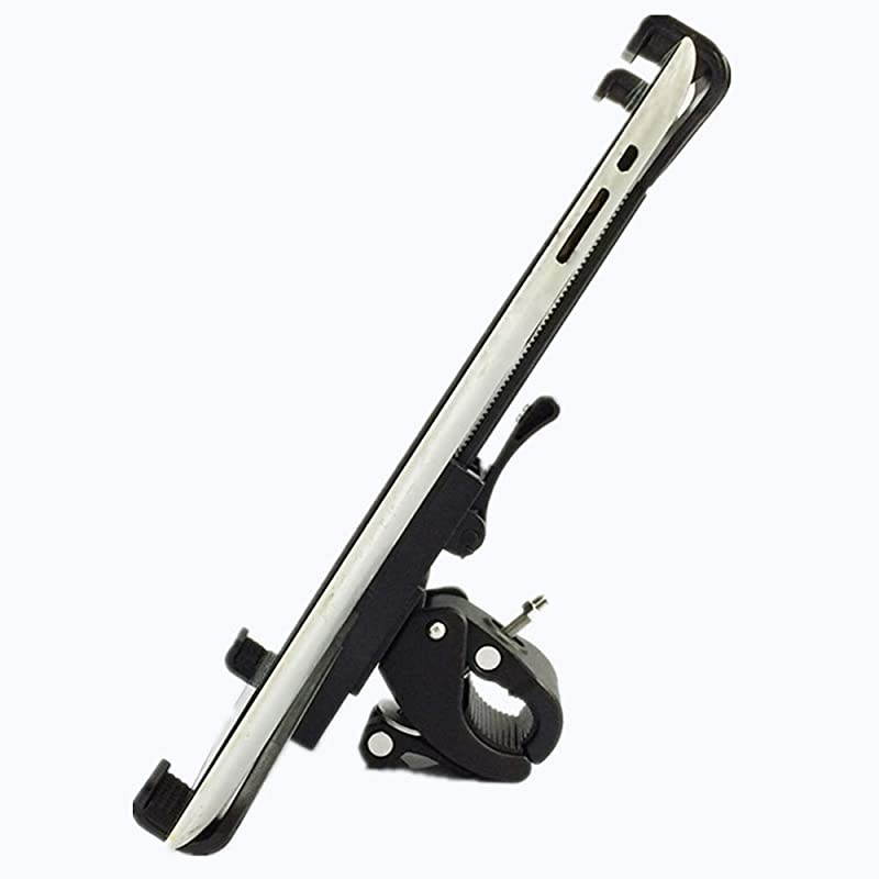 Universal Tablet Holder for Stationary Bicycle Treadmill Elliptical Spin Bike Microphone Stand and Indoor Exercise Equipment Holder for Apple iPadiPad MiniiPad AiriPad ProSamsung Tab