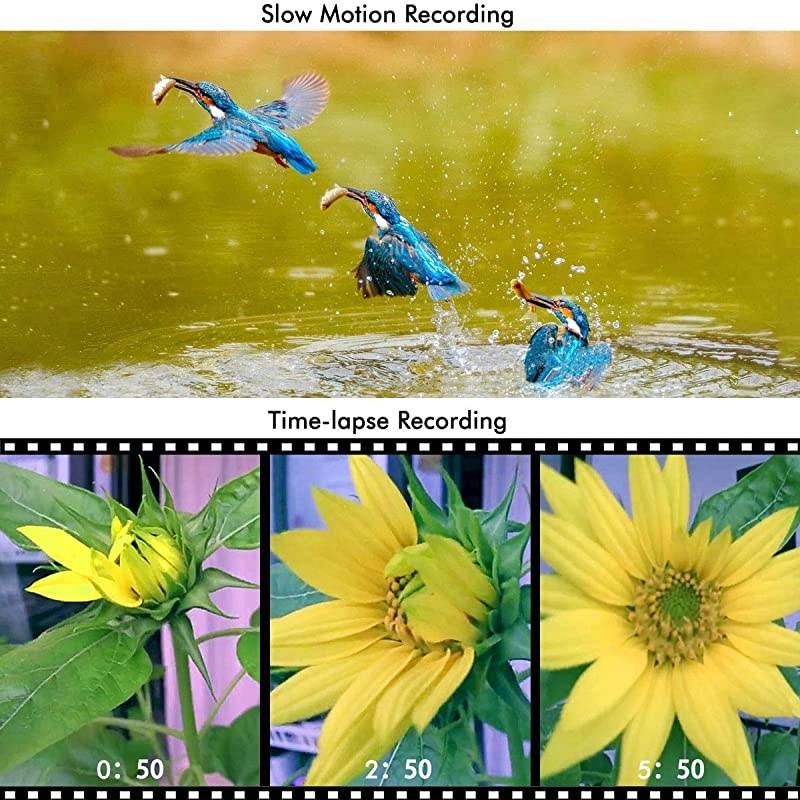 Ultra HD Video Camera Camcorder with Rechargeable Microphone 1080P 26MP WiFi Vlogging Camera YouTube Digital Camera IPS Touch Screen Remote Control IR Night Vision, Wide Lens