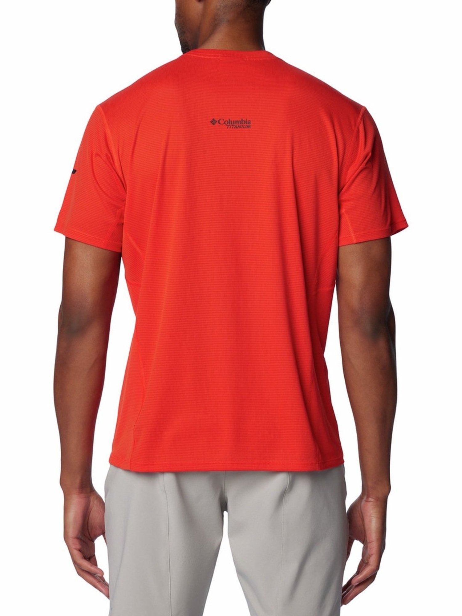 Columbia Orange Regular Fit T-Shirt
