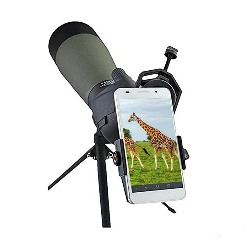 Phone Adapter Mount, phone Smartphone Quick Photography Adapter Mount Compatible Binocular Monocular Spotting Scope Telescope Microscope