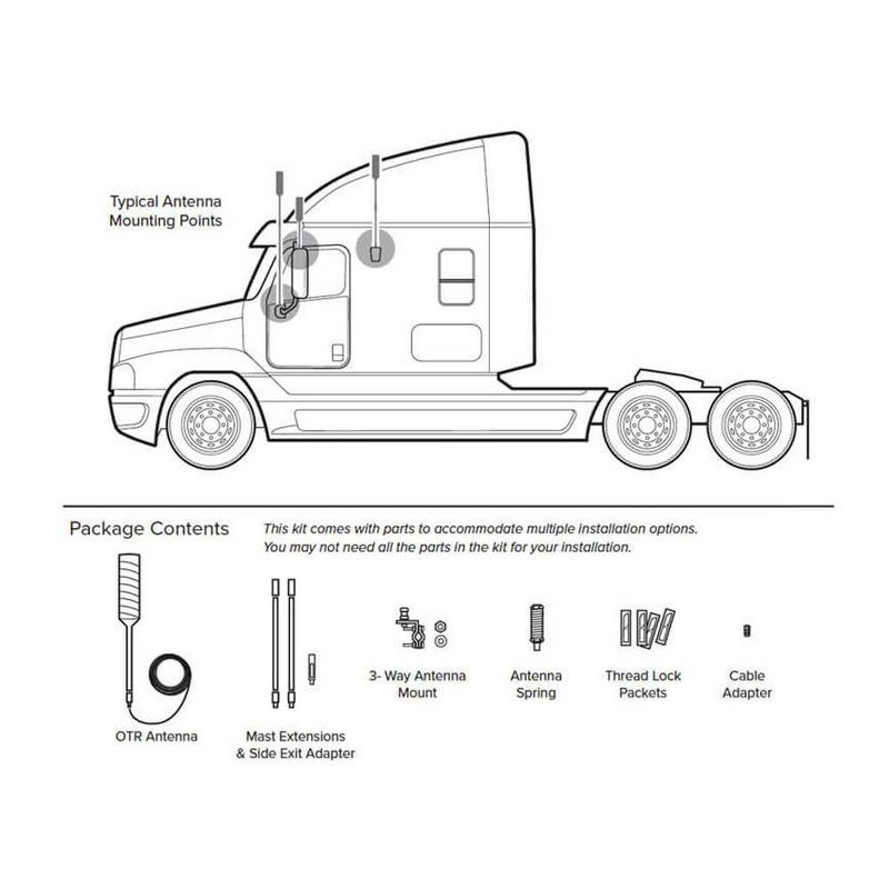 weBoost Drive Cell Phone Signal Booster w/ Truck Antenna (Certified Refurbished)