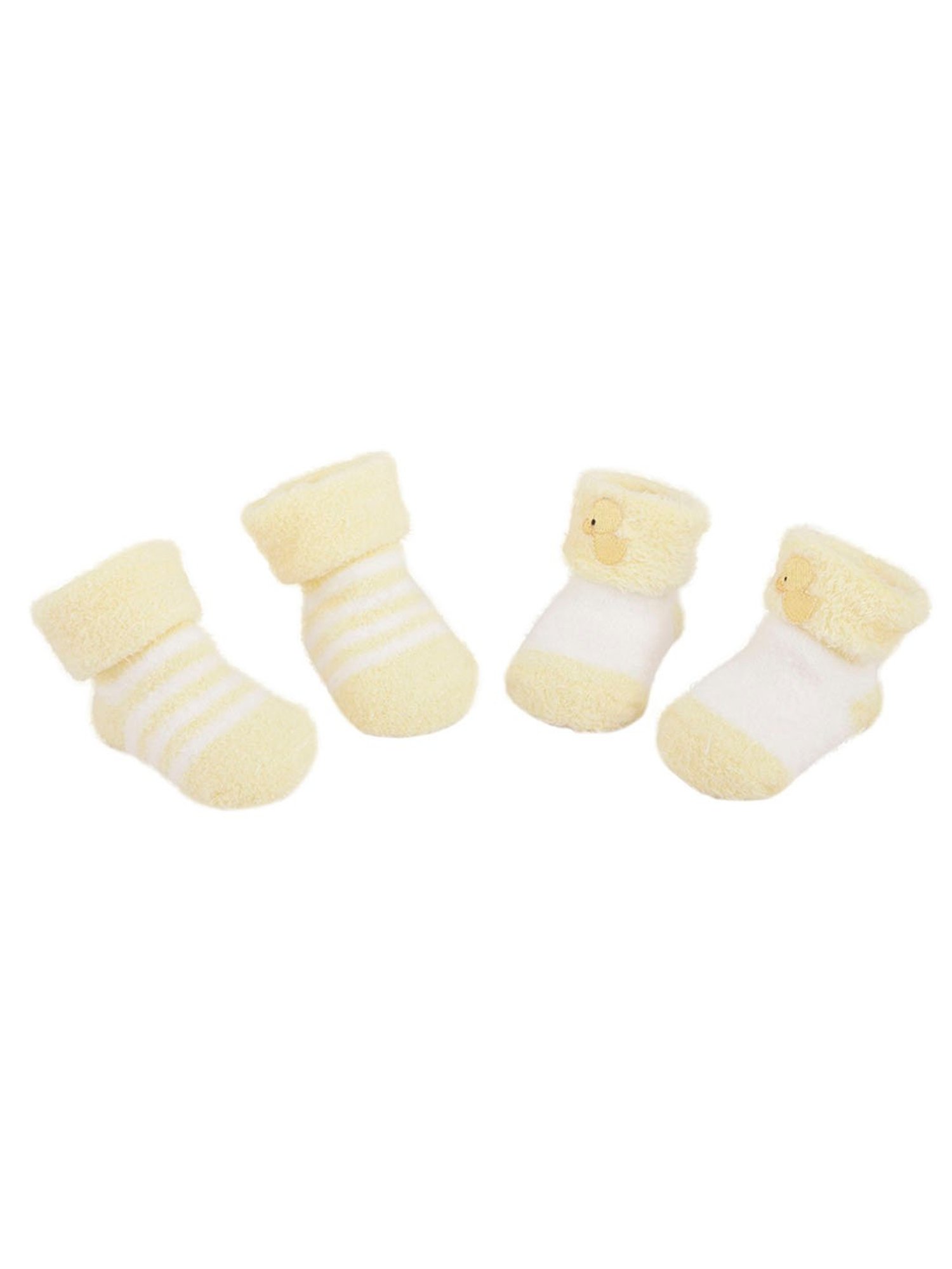 Baby Moo Vintage Ride Yellow Mattress with Fixed Neck Pillow and Bolsters