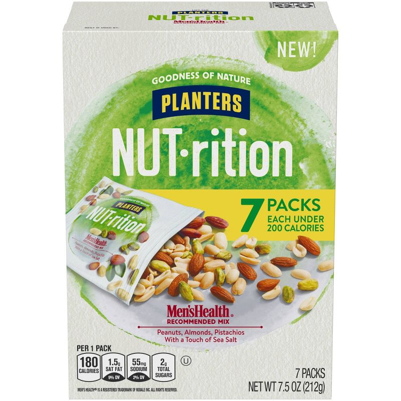 Planters Nut-Rition Men's Health Mix - 7ct