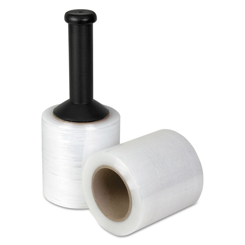 General Supply Handwrap Stretch Film 5" x 1000 ft Roll 20mic (80-Gauge) 12/Carton 051080