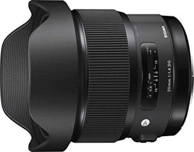 Sigma 20mm F1.4 DG HSM ART Lens for Nikon F