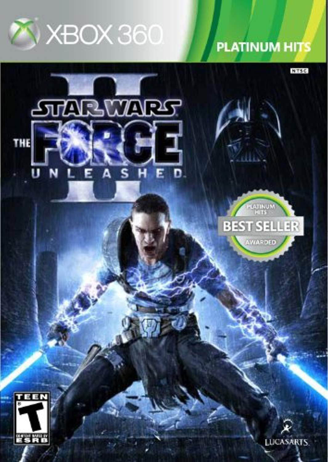 star wars: the force unleashed ii platinum edition - xbox 360