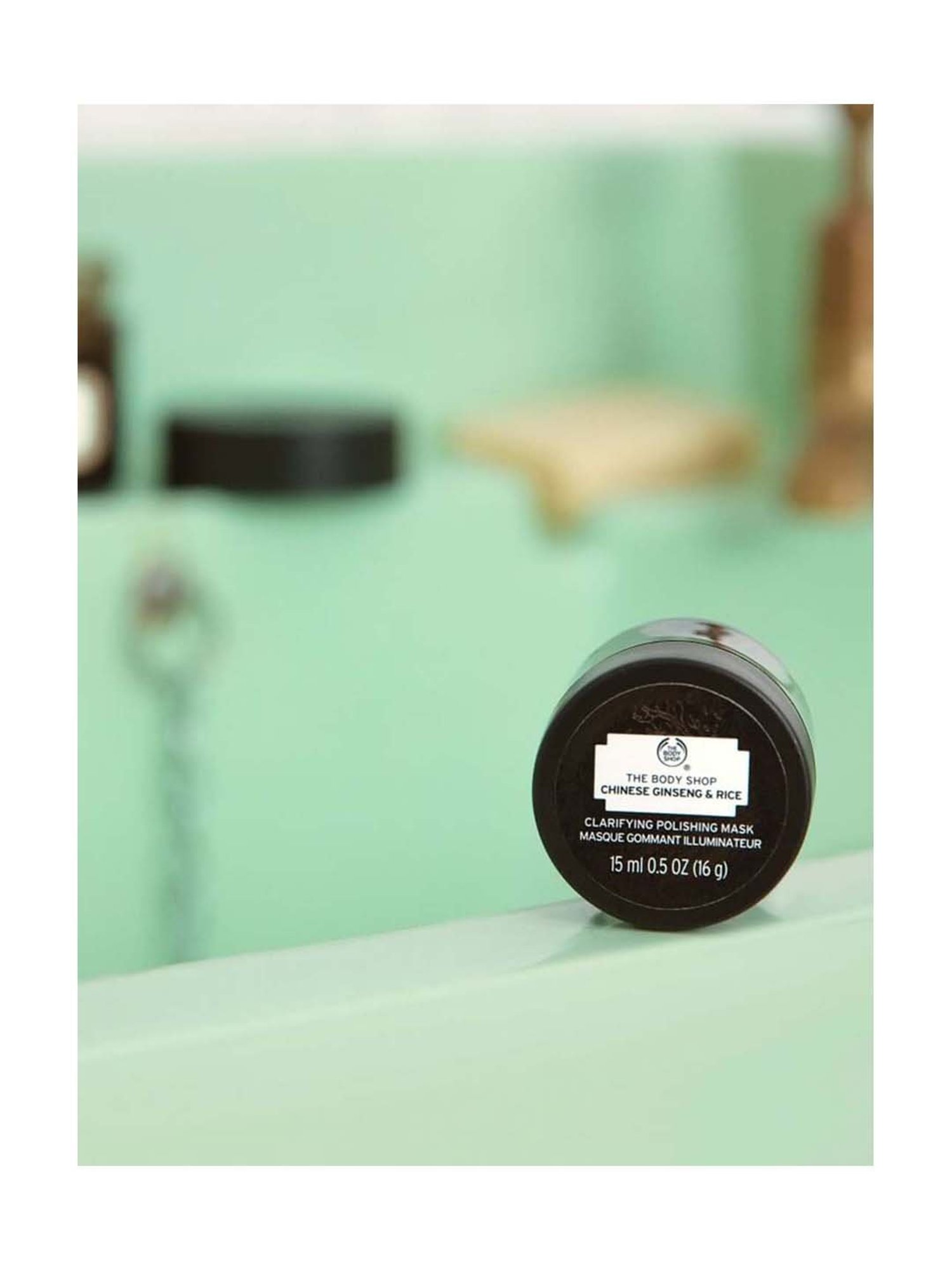 The Body Shop Chinese Ginseng & Rice Clarifying Polishing Mask - 15 ml