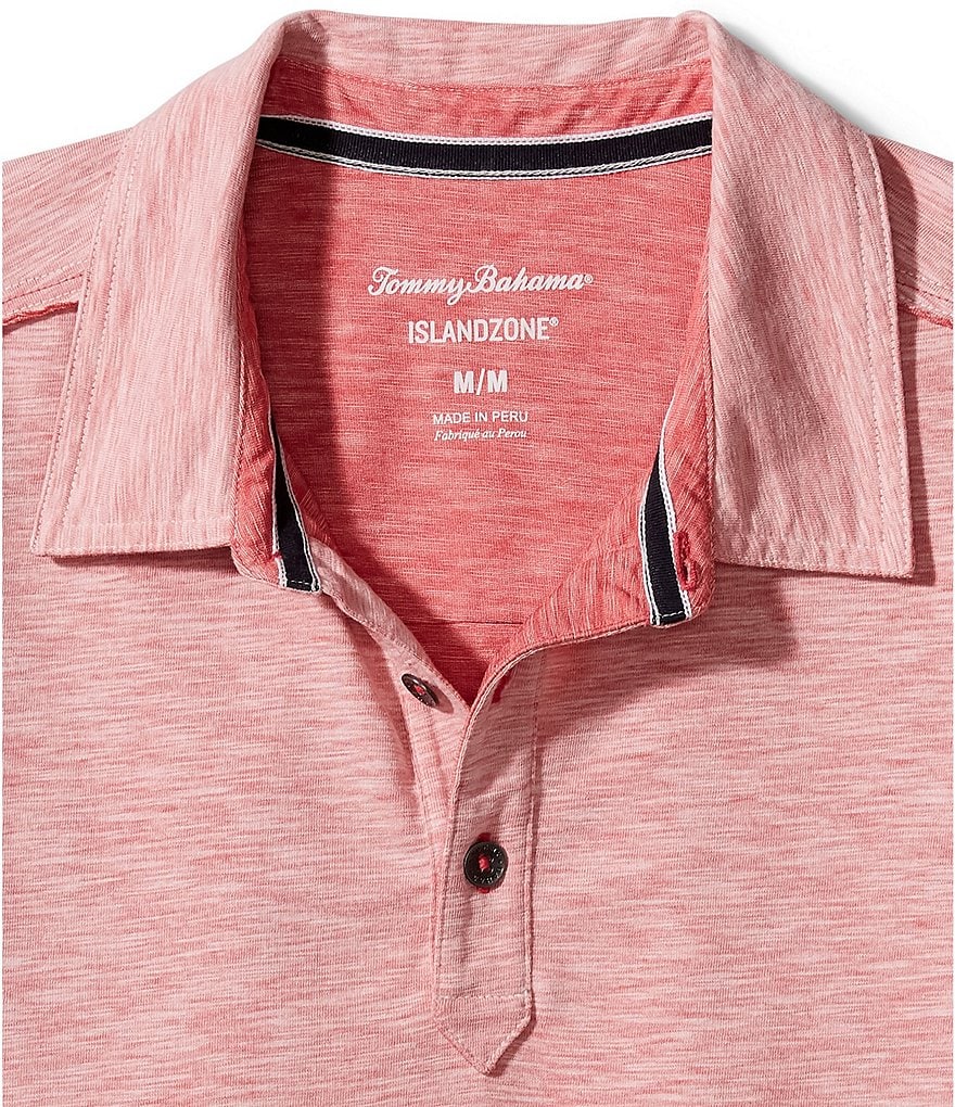 Tommy Bahama Big & Tall Fray Day Harbor Short-Sleeve Polo Shirt
