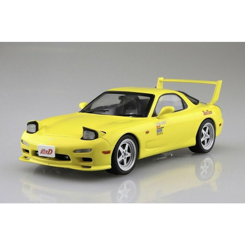 Aoshima 1/24 Scale Initial D #12 Keisuke Takahashi FD3S RX-7 Plastic Car Model