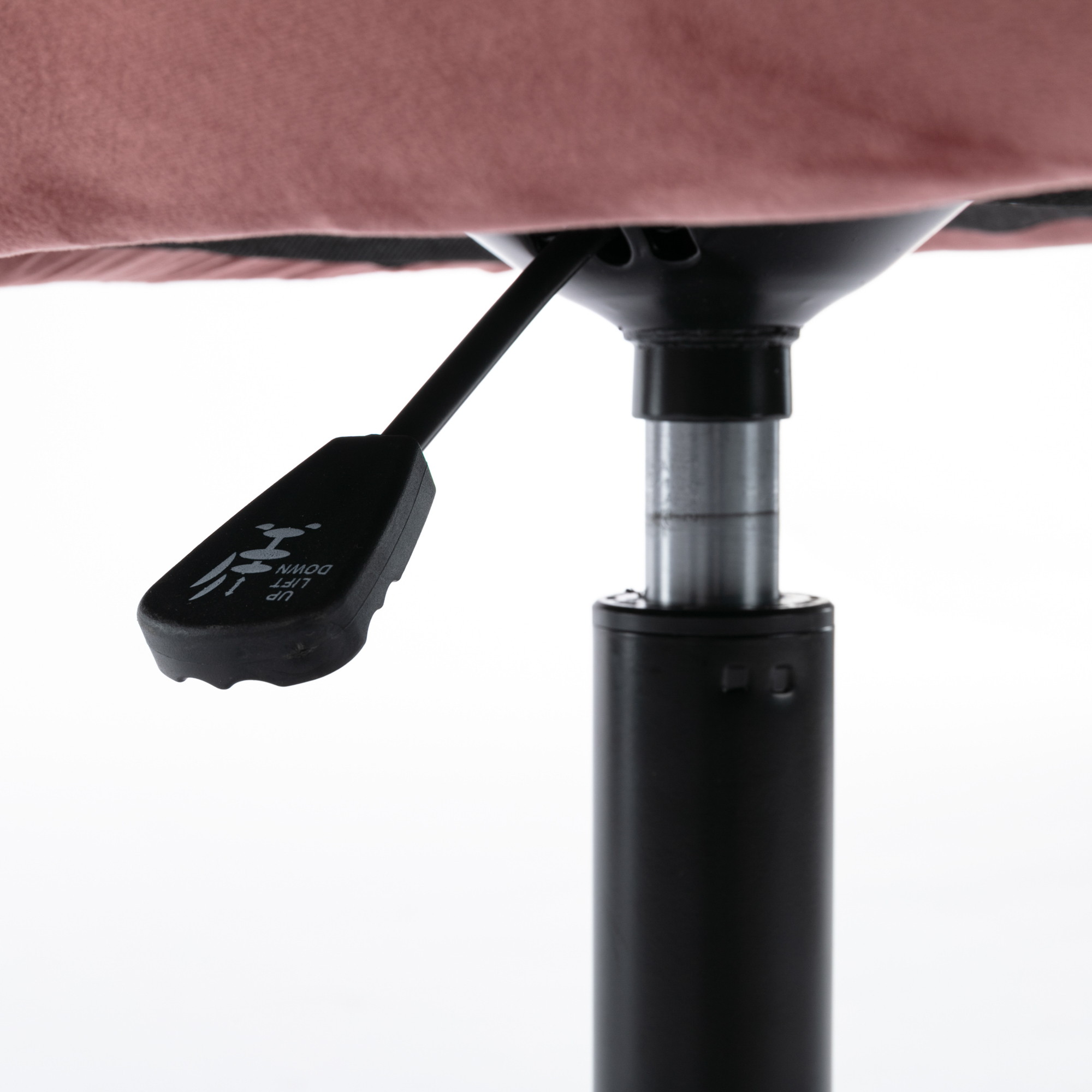 Home Office chair with Middle back, Modern Design velvet chair with arms