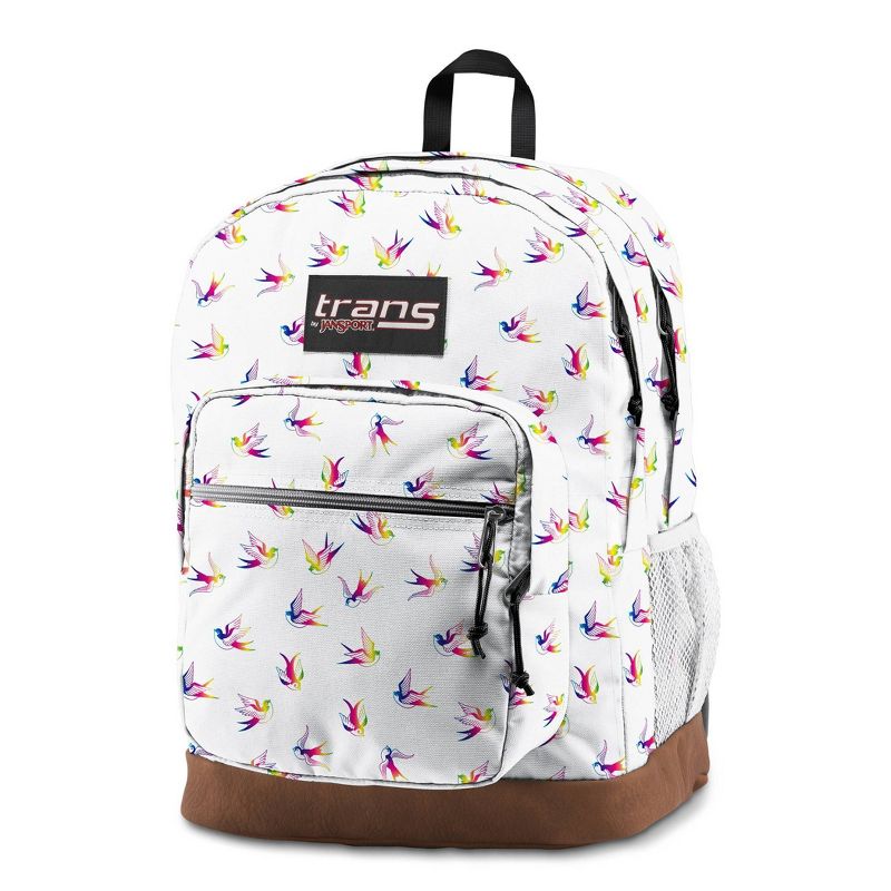 Trans by JanSport 17" Super Cool Backpack - Rainbow Birds