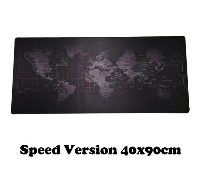 World Map Large Gaming Mouse Pad 900x400mm XL Grande Mouse Mat Gaming Gamer Computer Mousepad Rug for CSGO DOTA 2 LOL Game