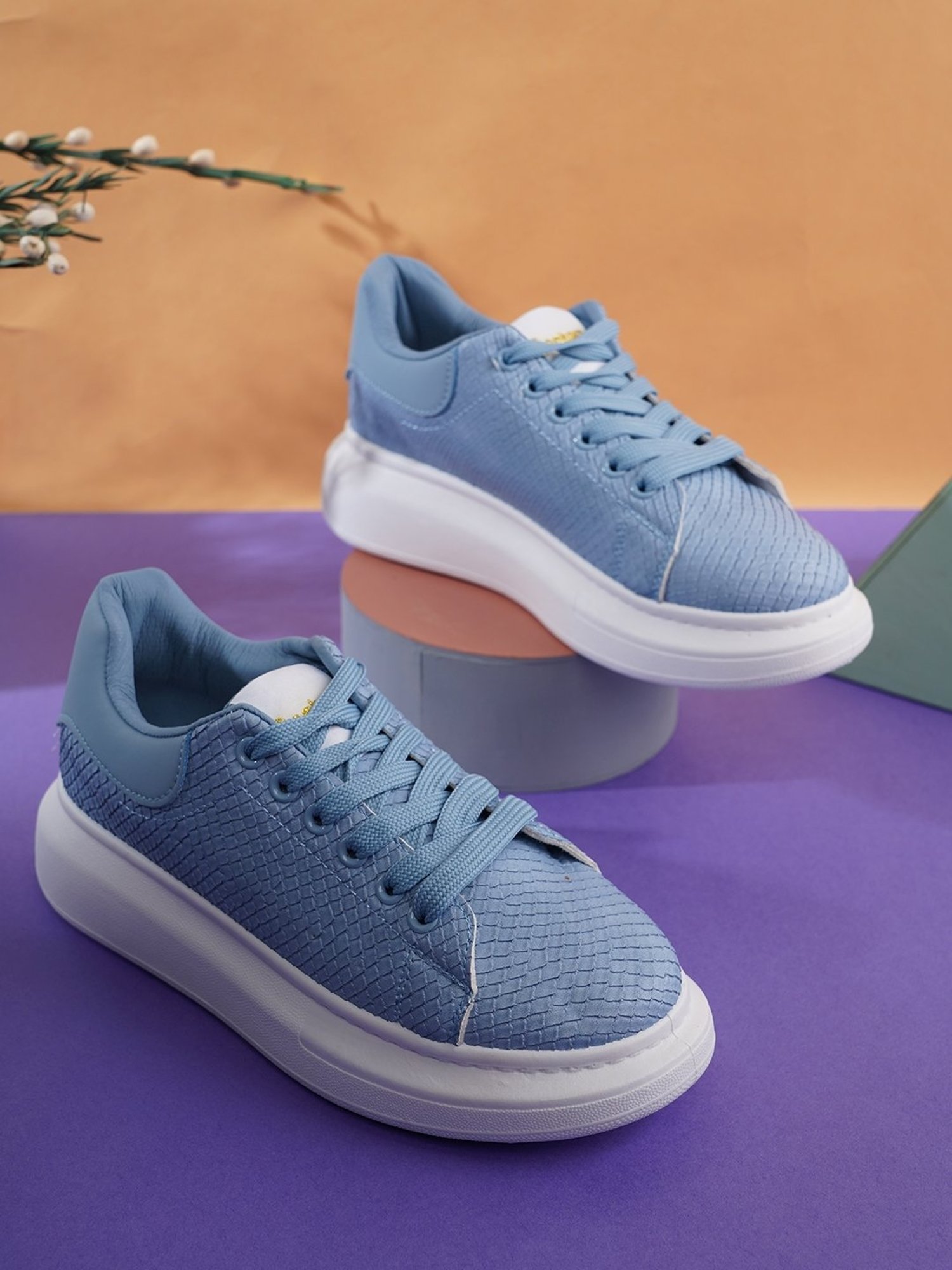 Bonkerz by Iconics Women's Blue Sneakers