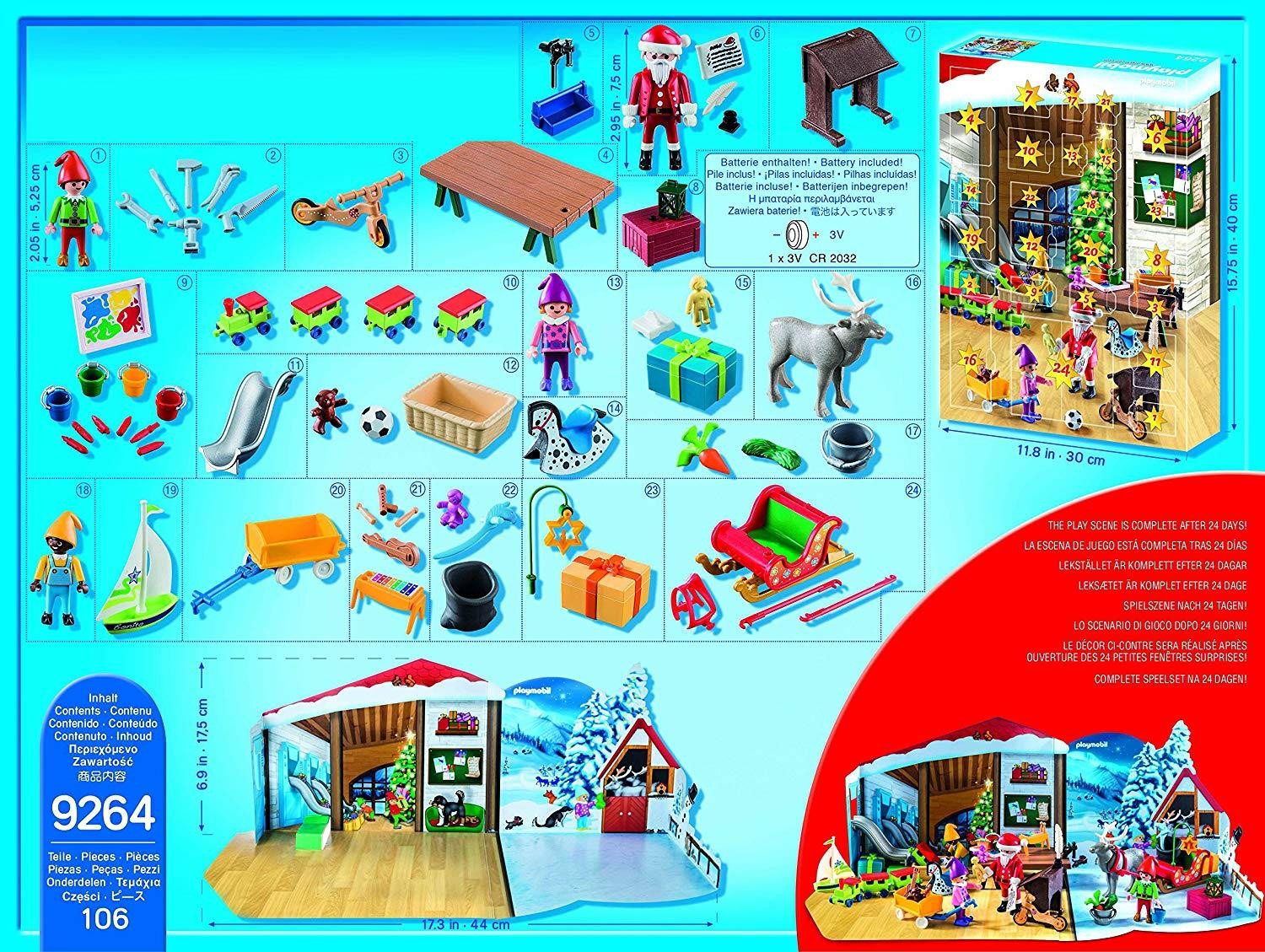 PLAYMOBIL Advent Calendar - Santa's Workshop