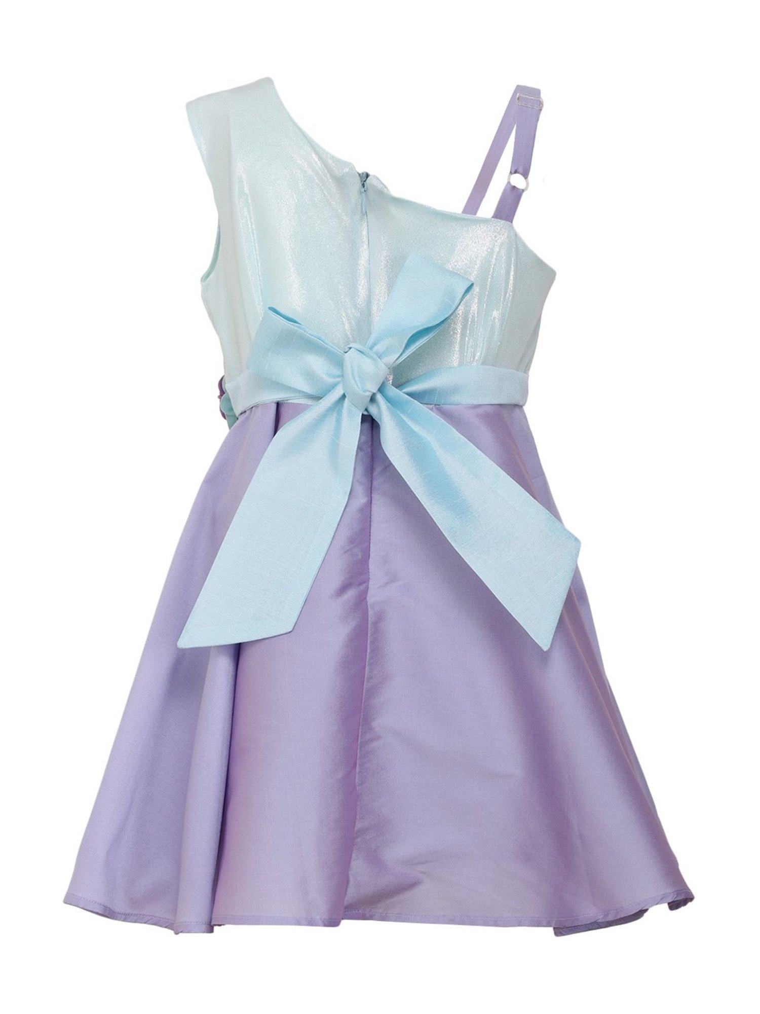 A Little Fable Kids Lavender Embellished Dress