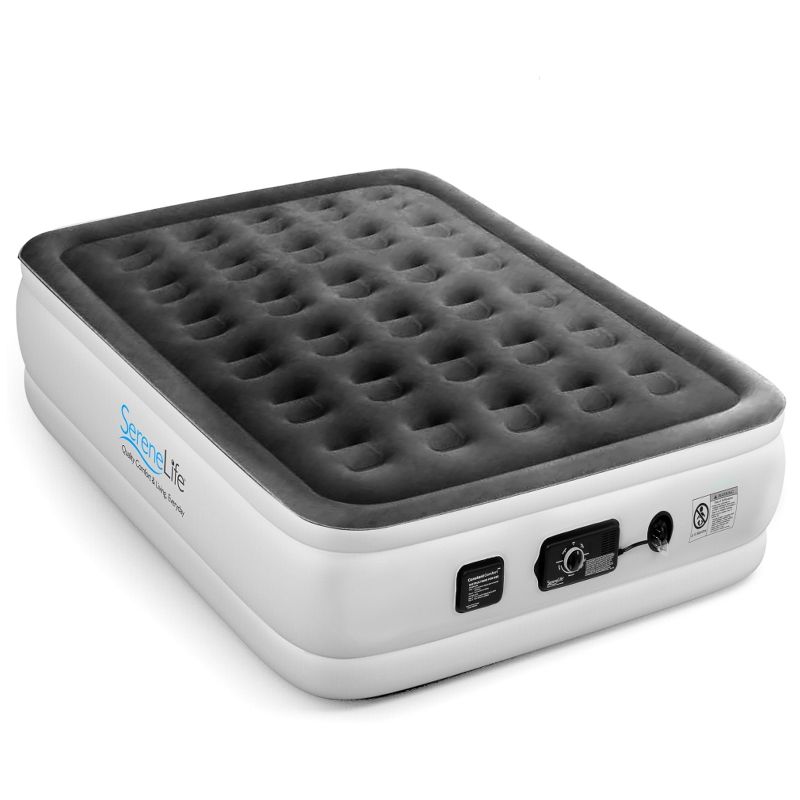 Beautyrest Comfort Plus 17" Anti-Microbial Air Mattress with Pump - Full