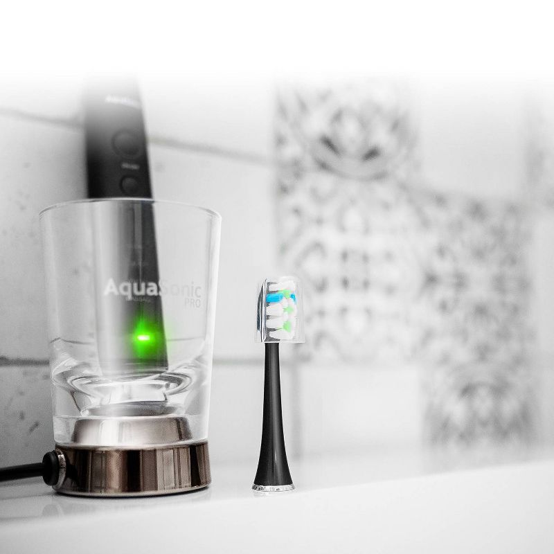 Aquasonic Pro Series Electric Toothbrush - Black