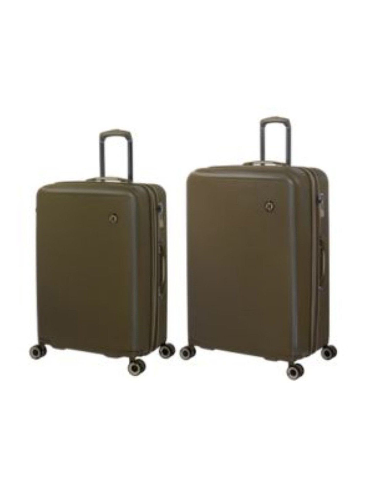 it luggage Rapidity Olive Combo-28 & 24 inches Expandable Hardsided Luggage Trolley with TSA Lock