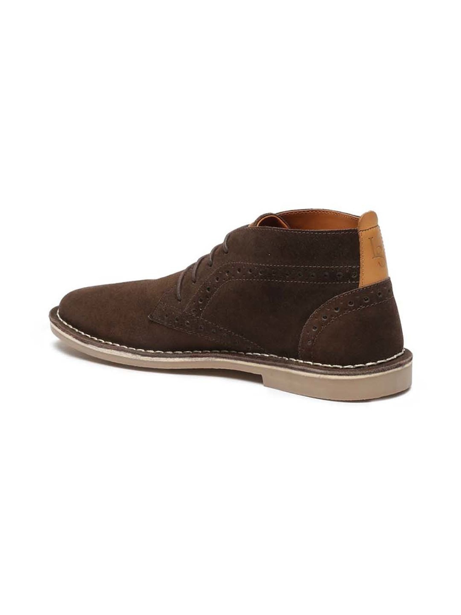 Louis Stitch Men's Brunette Brown Chukka Boots