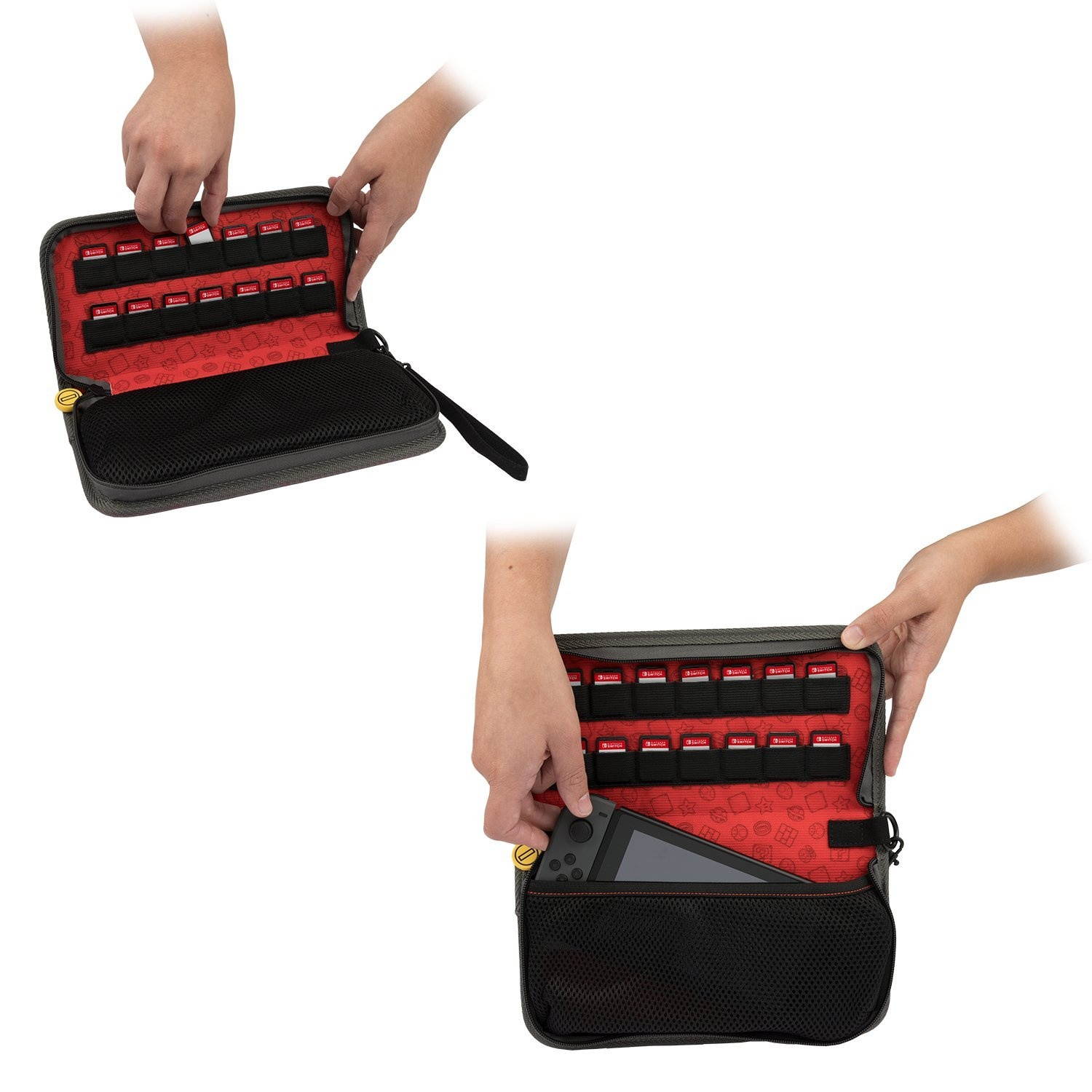 Nintendo Switch Super Mario Brothers Premium Travel Case for Console and Games by PDP