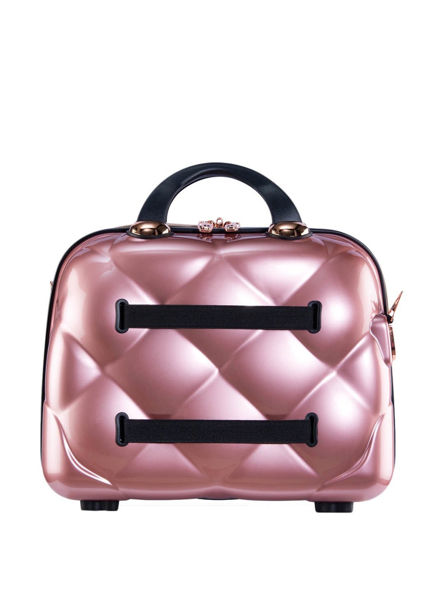 it luggage St Tropez Rose Gold Vanity Case 35cms Women Fashion Handbag Cosmetic Box