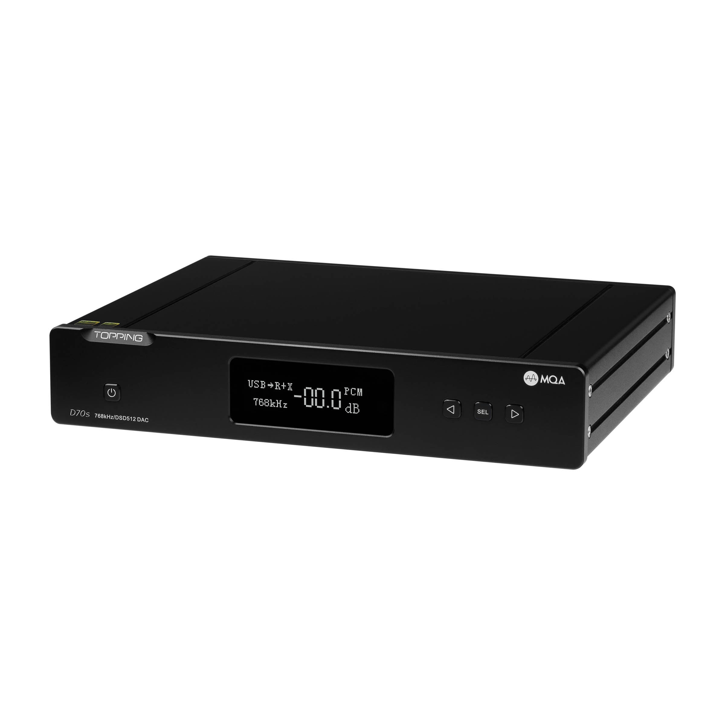 TOPPING D70S MQA AK4497*2 AK4118 Receiver DSD512 Bluetooth 5.0 32bit/768kHz XMOS XU216 Hi-Res Decoder