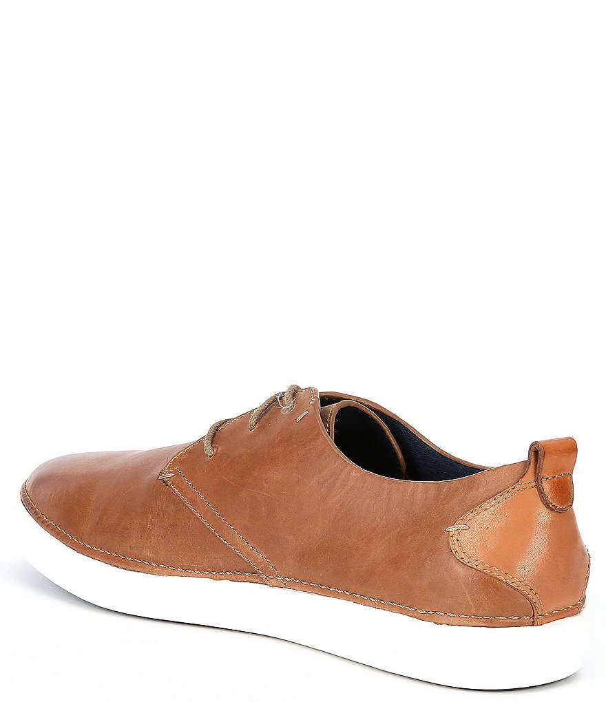 Johnston & Murphy Men's Noah Leather Plain Toe Lace-Up Shoes