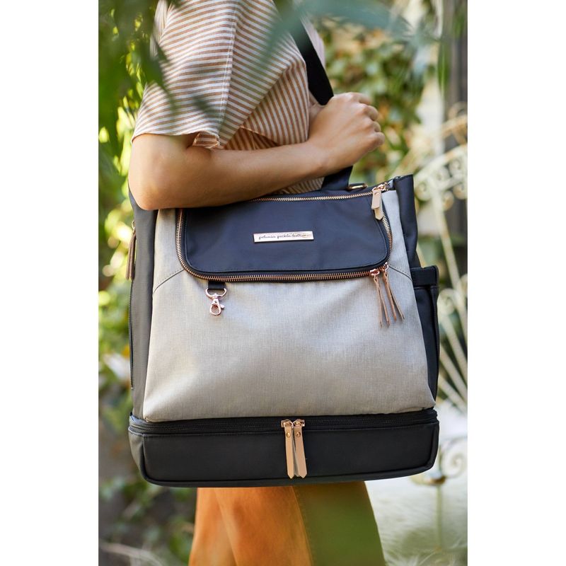 Petunia Pickle Bottom Pivot Diaper Bag- Sand/Black