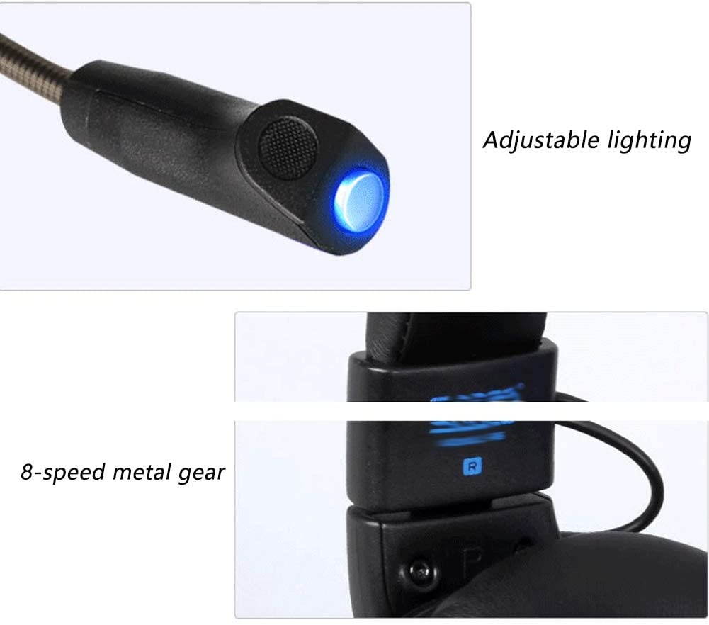 YYZLG R6 Eating Chicken Headphones Headset 7.1 Channel USB Computer Gaming Headset with Wheat Headset