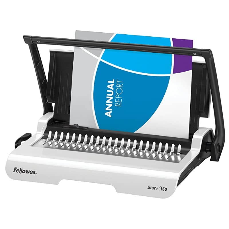 Binding Machine Star+ Comb Binding, Gray - 2 Pack