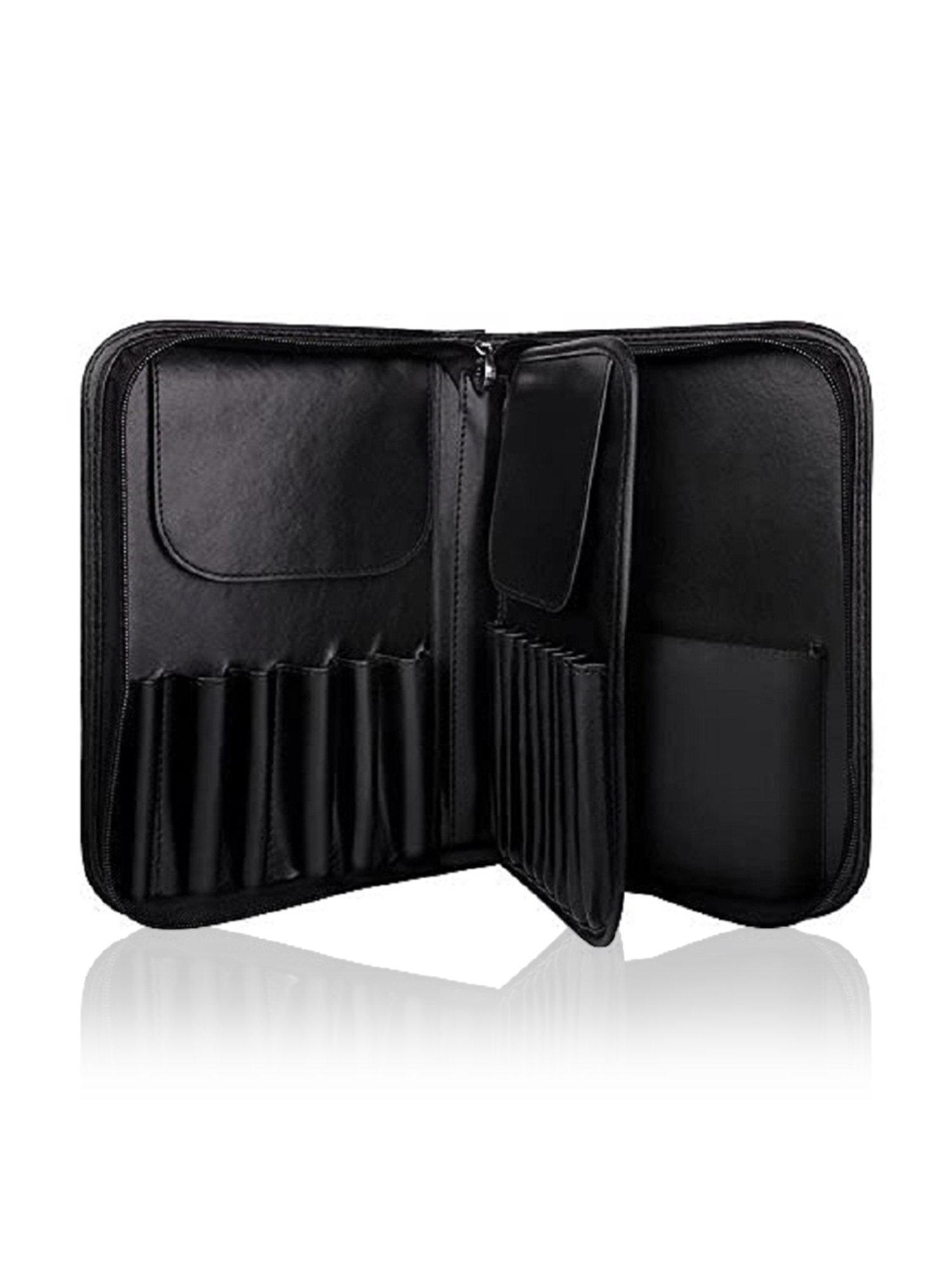 Bronson Professional Makeup Brush Storage Case Handbag Multi Compartment Organizer